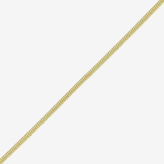 Bold Addiction Womens Lab Created White Sapphire 14K Gold Over Brass Oval 16 Inch Pendant Necklace