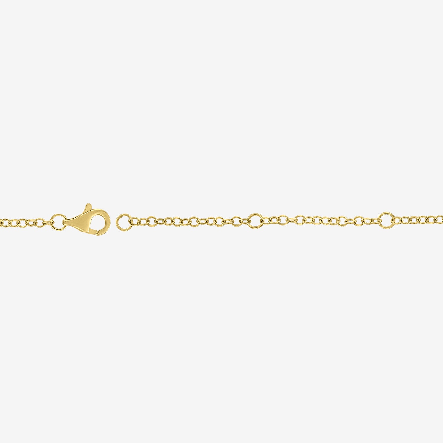 Bold Addiction Womens 14K Gold Over Brass 16 Inch Cable Chain Necklace