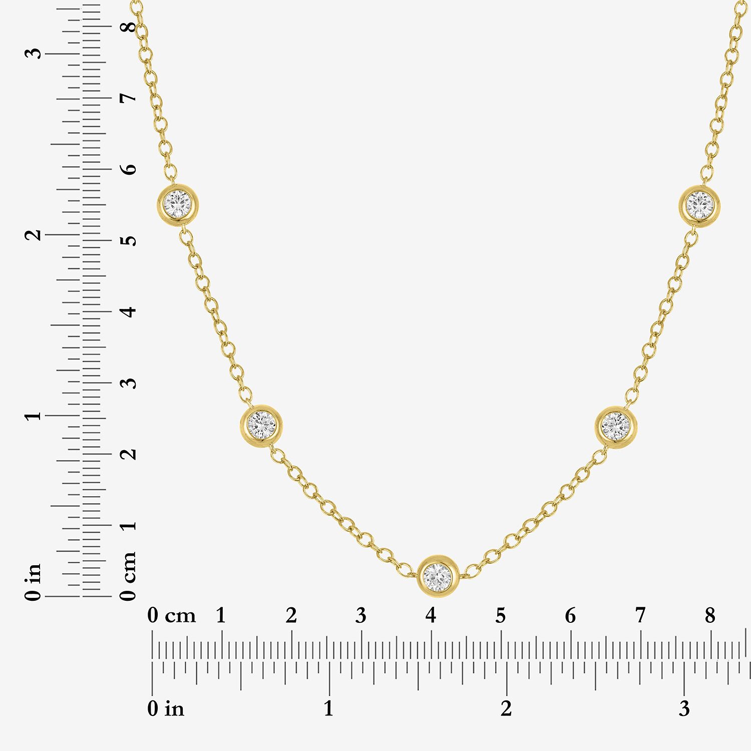 Bold Addiction Womens 14K Gold Over Brass 16 Inch Cable Chain Necklace