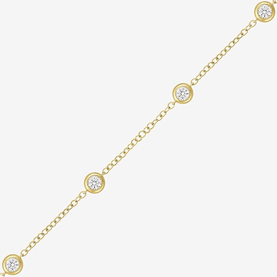 Bold Addiction Womens 14K Gold Over Brass 16 Inch Cable Chain Necklace