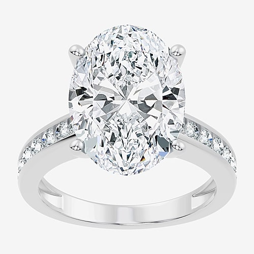 Modern Bride Signature By  (f-g / Vs2-si1) Womens 10 1/2 Ct. T.w. Lab Grown White Diamond 14k Gold Ov