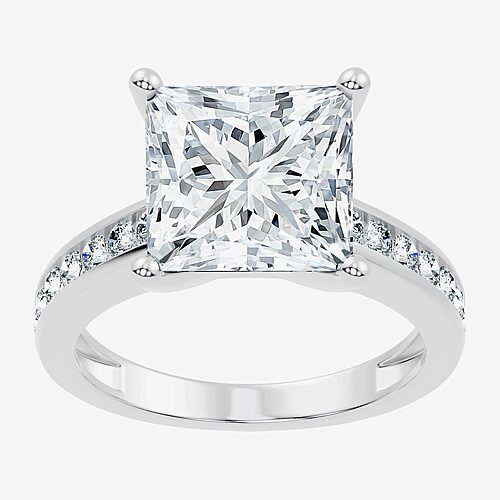 Modern Bride Signature By  (f-g / Vs2-si1) Womens 6 1/2 Ct. T.w. Lab Grown White Diamond 14k Gold Sid