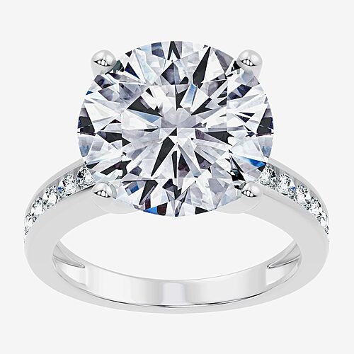 Modern Bride Signature By  (f-g / Vs2-si1) Womens 10 1/2 Ct. T.w. Lab Grown White Diamond 14k Gold Ro