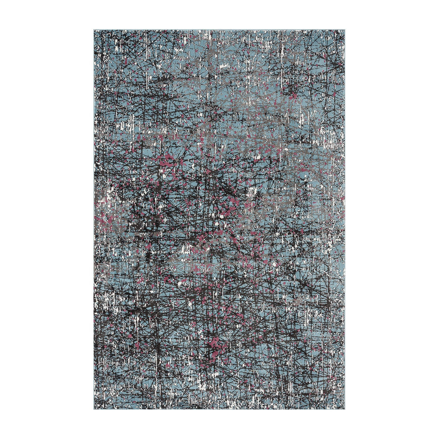 LR Home Nora Abstract Indoor Rectangular Area Rug