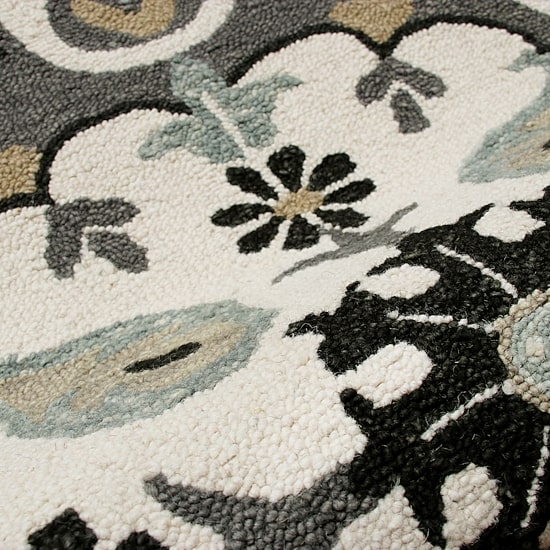 LR HOME Mila Round Area Rugs