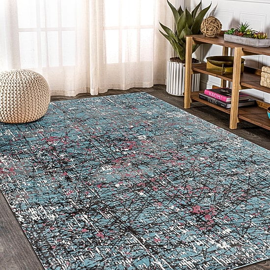 LR HOME Nora Rectangle Area Rugs