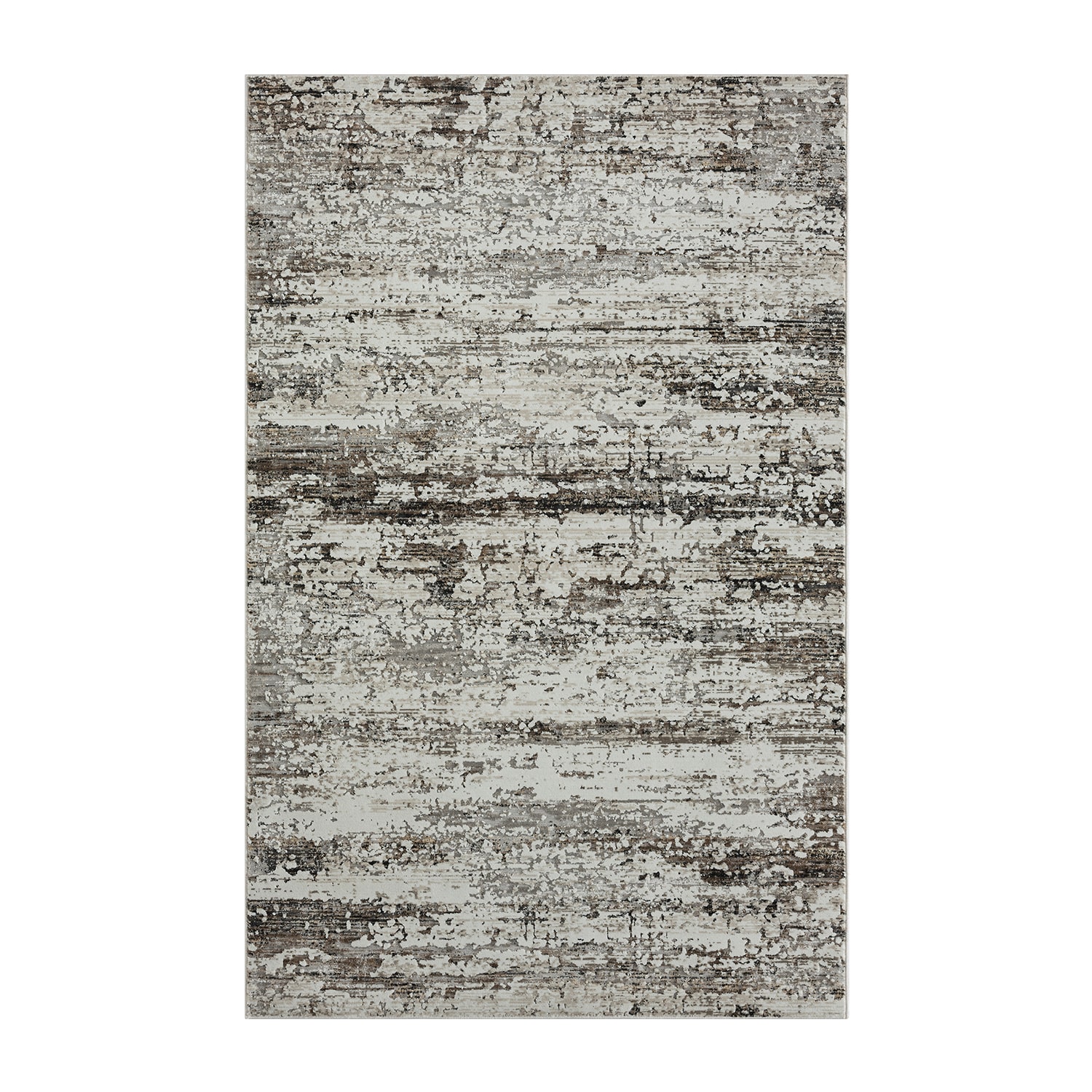 LR HOME Willow Abstract Indoor Rectangular Area Rug
