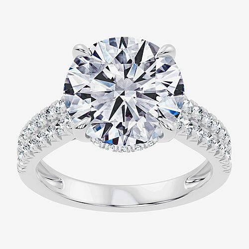 Modern Bride Signature By  (f-g / Vs2-si1) Womens 6 1/2 Ct. T.w. Lab Grown White Diamond 14k Gold Rou