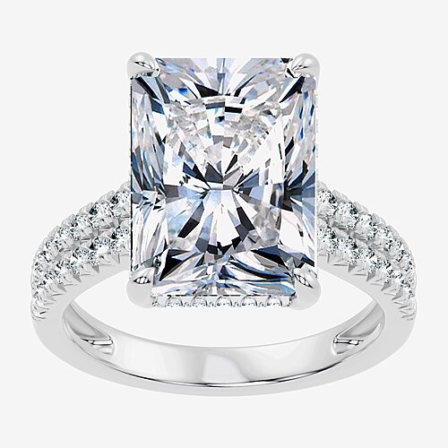 Modern Bride Signature By  (f-g / Vs2-si1) Womens 8 1/2 Ct. T.w. Lab Grown White Diamond 14k Gold Rec