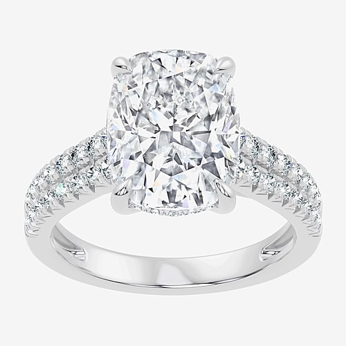 Modern Bride Signature By  (f-g / Vs2-si1) Womens 6 1/2 Ct. T.w. Lab Grown White Diamond 14k Gold Cus