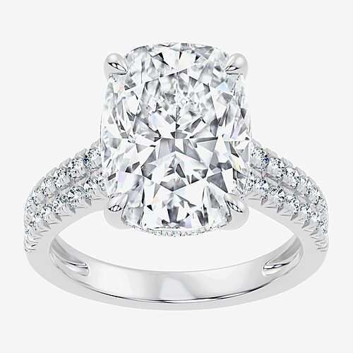Modern Bride Signature By  (f-g / Vs2-si1) Womens 10 1/2 Ct. T.w. Lab Grown White Diamond 14k Gold Cu