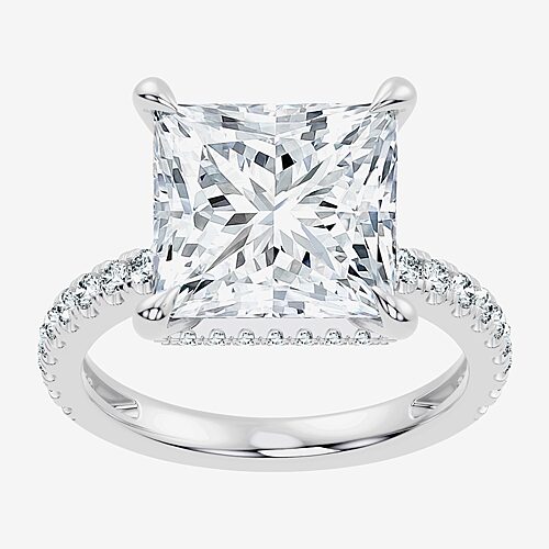 Modern Bride Signature By  (f-g / Vs2-si1) Womens 8 1/2 Ct. T.w. Lab Grown White Diamond 14k Gold Sid