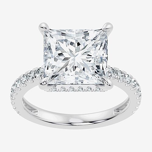 Modern Bride Signature By  (f-g / Vs2-si1) Womens 6 1/2 Ct. T.w. Lab Grown White Diamond 14k Gold Sid