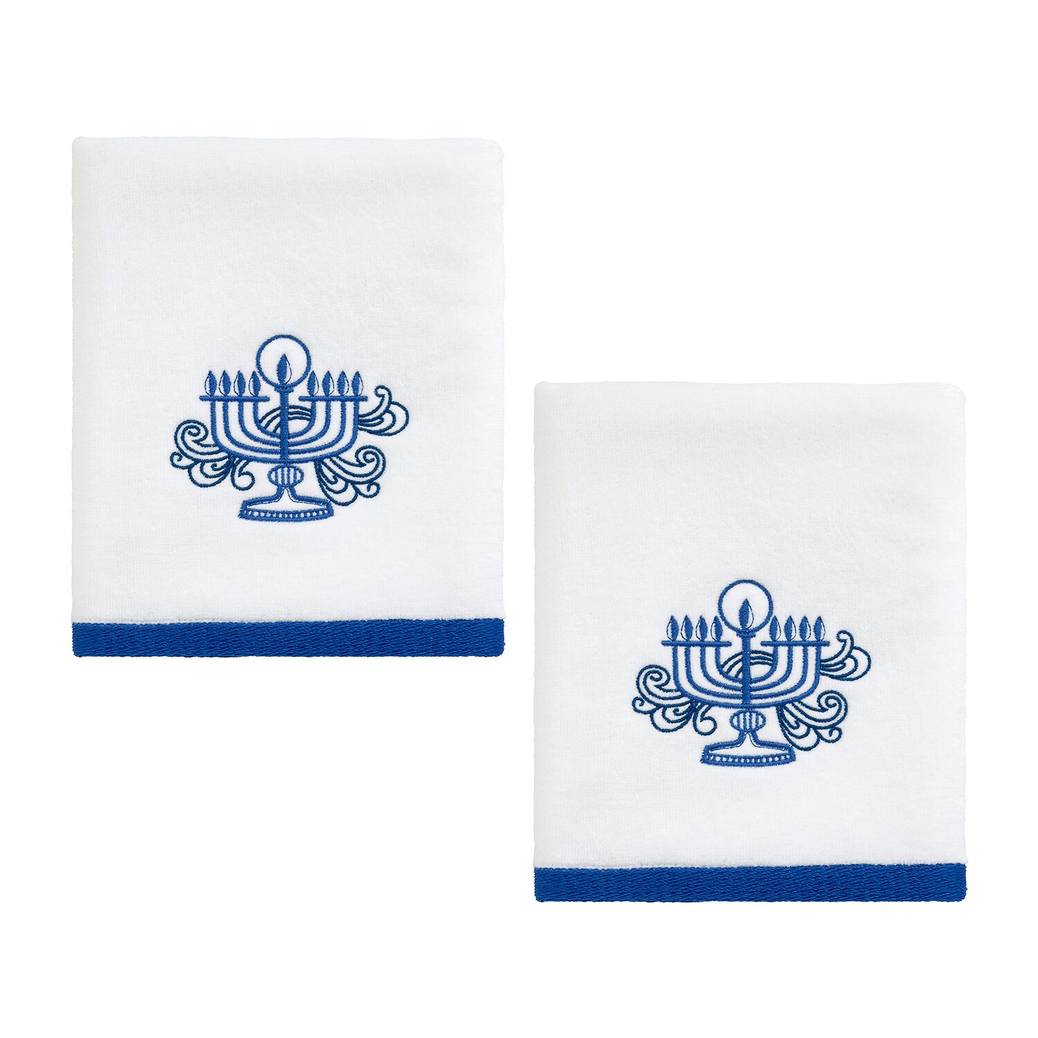 Avanti Menorah 2 Pack Hand Towel