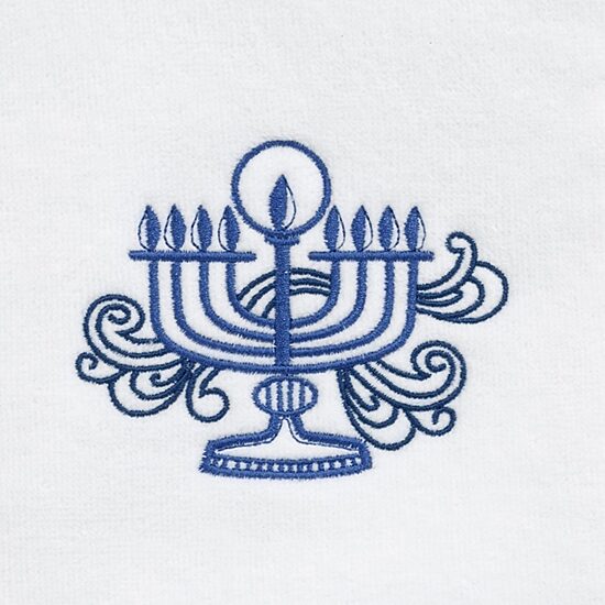 Avanti Menorah 2 Pack Hand Towel