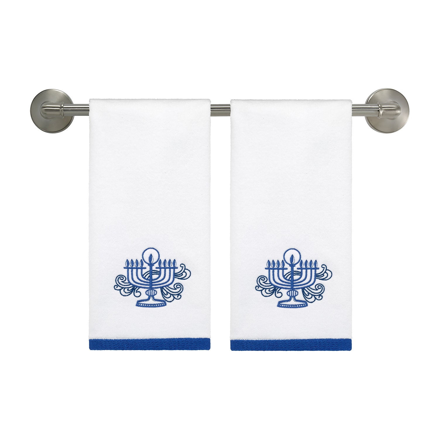 Avanti Menorah 2 Pack Hand Towel