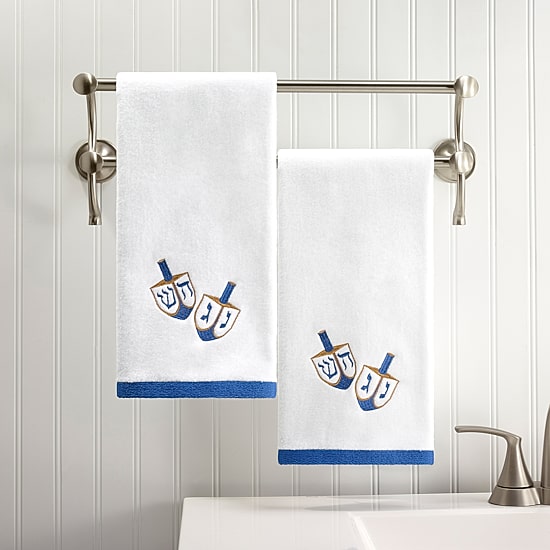 Avanti Dreidel 2 Pack Hand Towel
