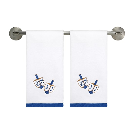 Avanti Dreidel 2 Pack Hand Towel