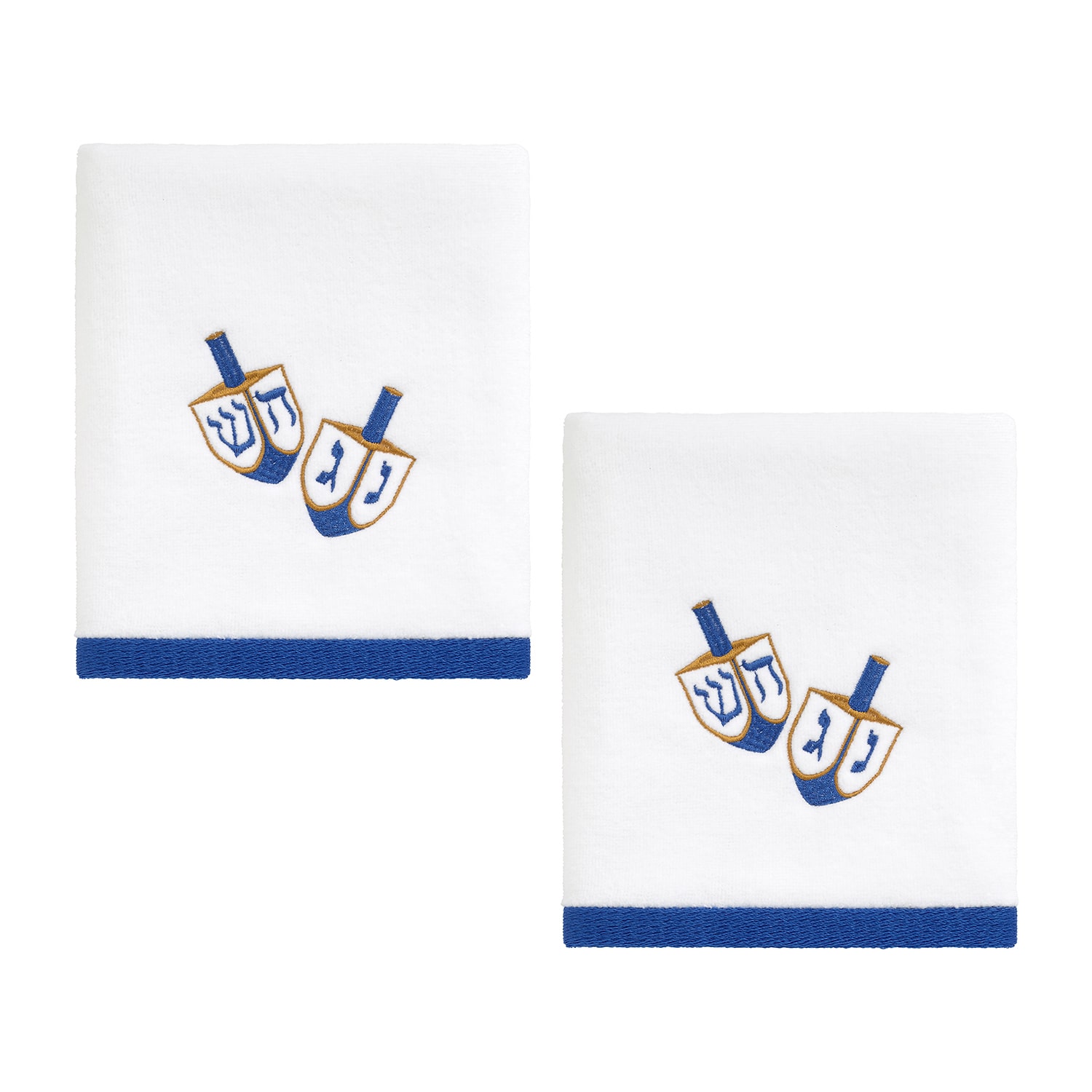 Avanti Dreidel 2 Pack Hand Towel