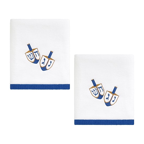 Avanti Dreidel 2 Pack Hand Towel