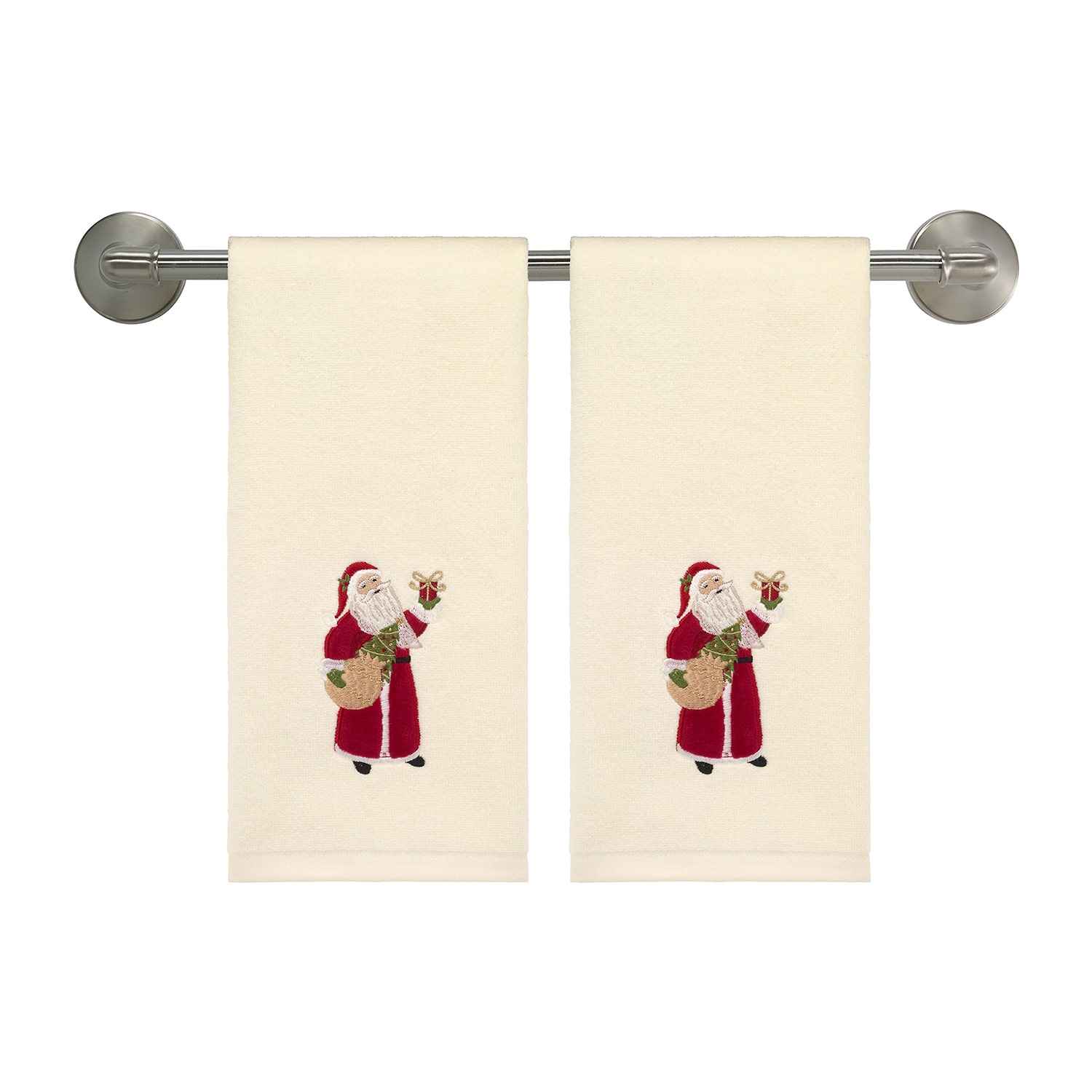 Avanti Santa Gifts 2 Pack Hand Towel
