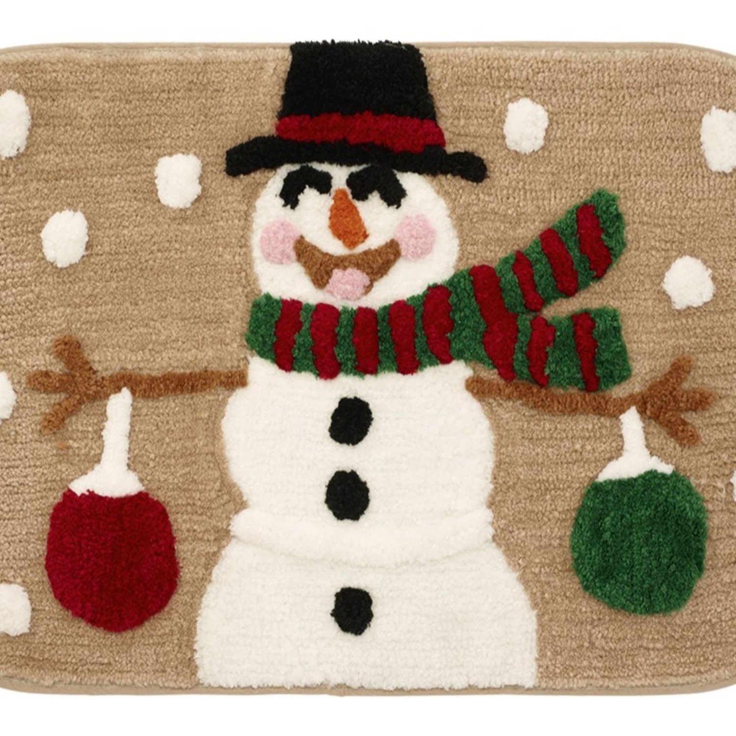 Avanti Mr. Snowman 3-pc. Bath Rug Set