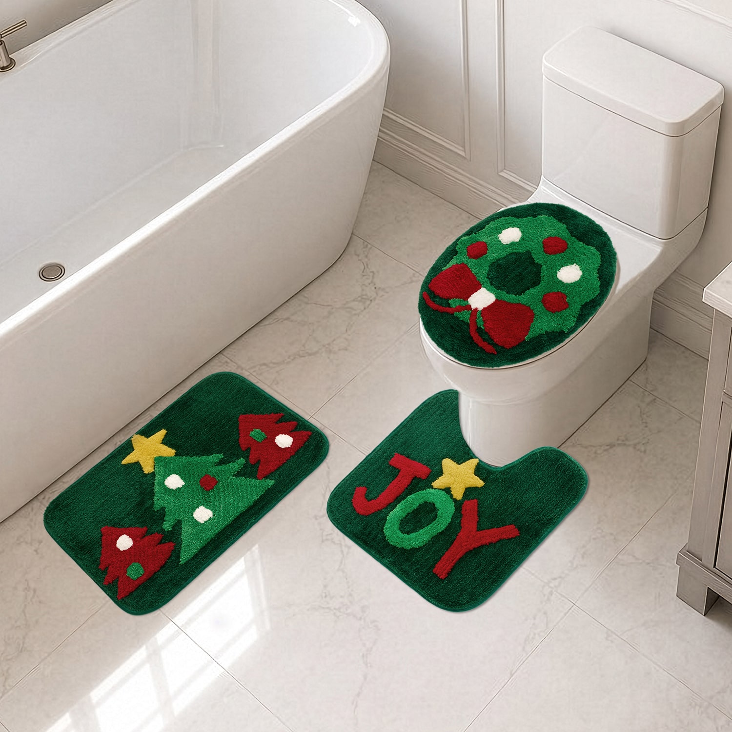 Avanti Joy 3-pc. Bath Rug Set