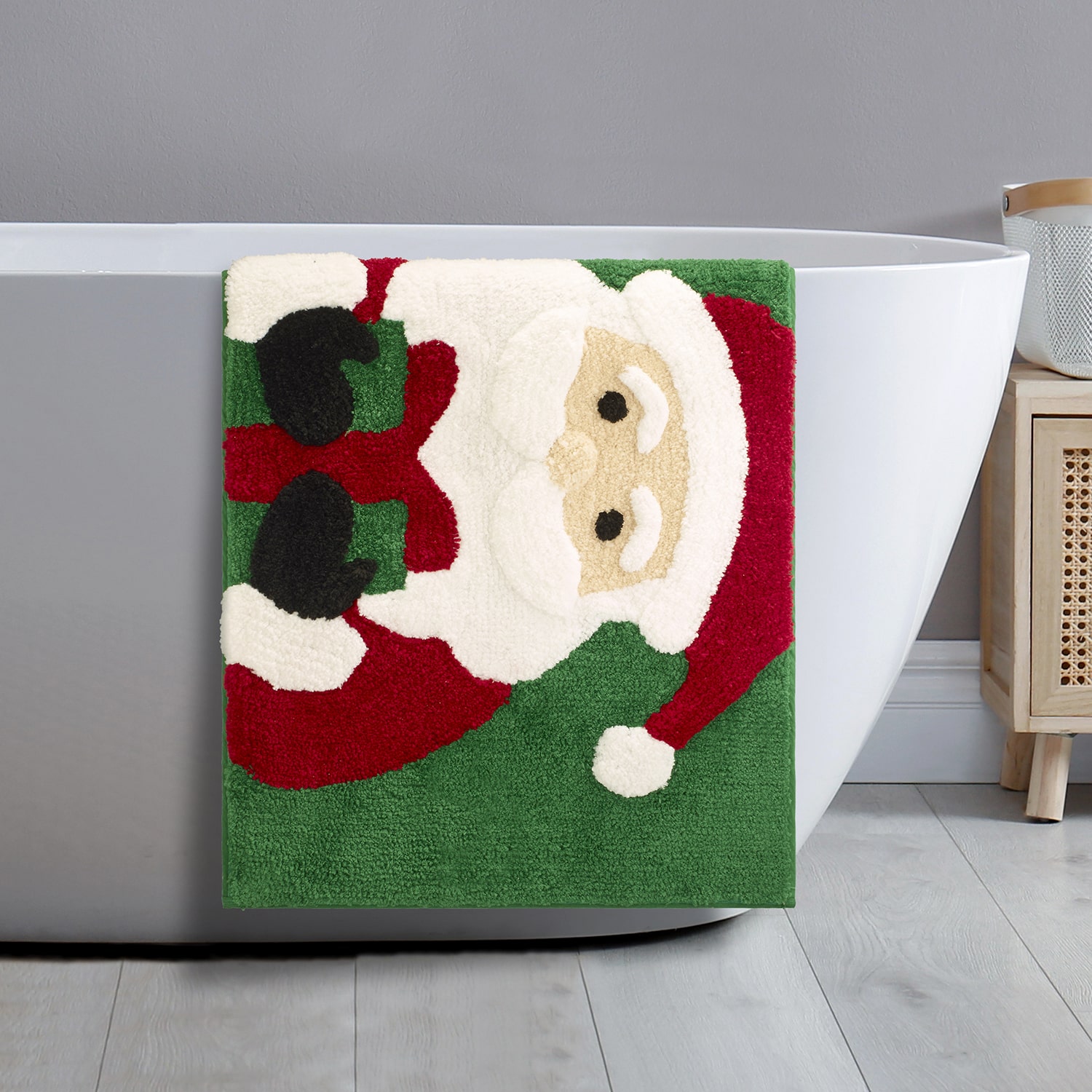 Avanti Santa Gift Bath Rug