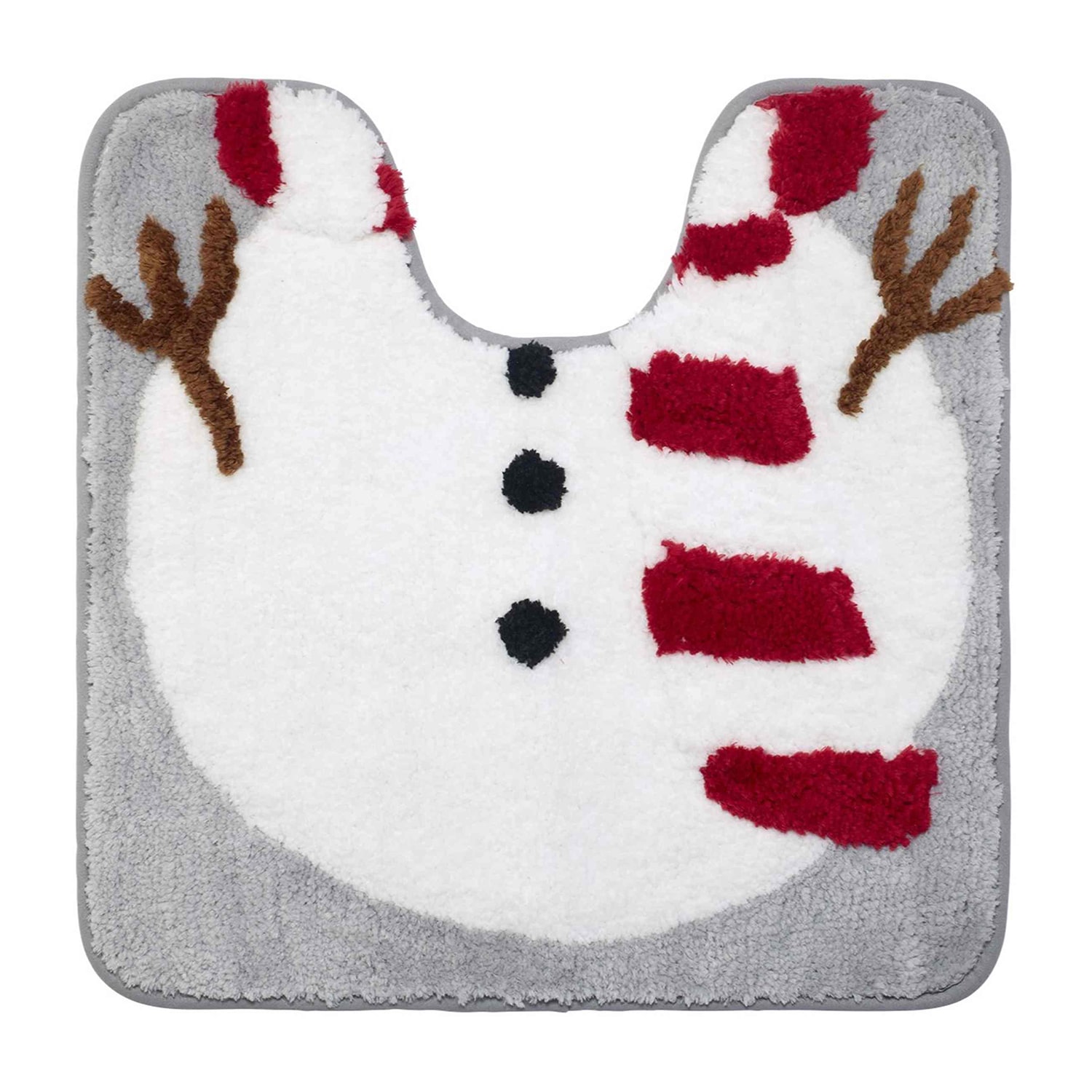 Avanti Snowman Flake 3-pc. Bath Rug Set