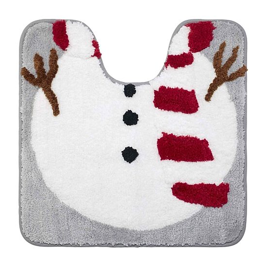 Avanti Snowman Flake 3-pc. Bath Rug Set