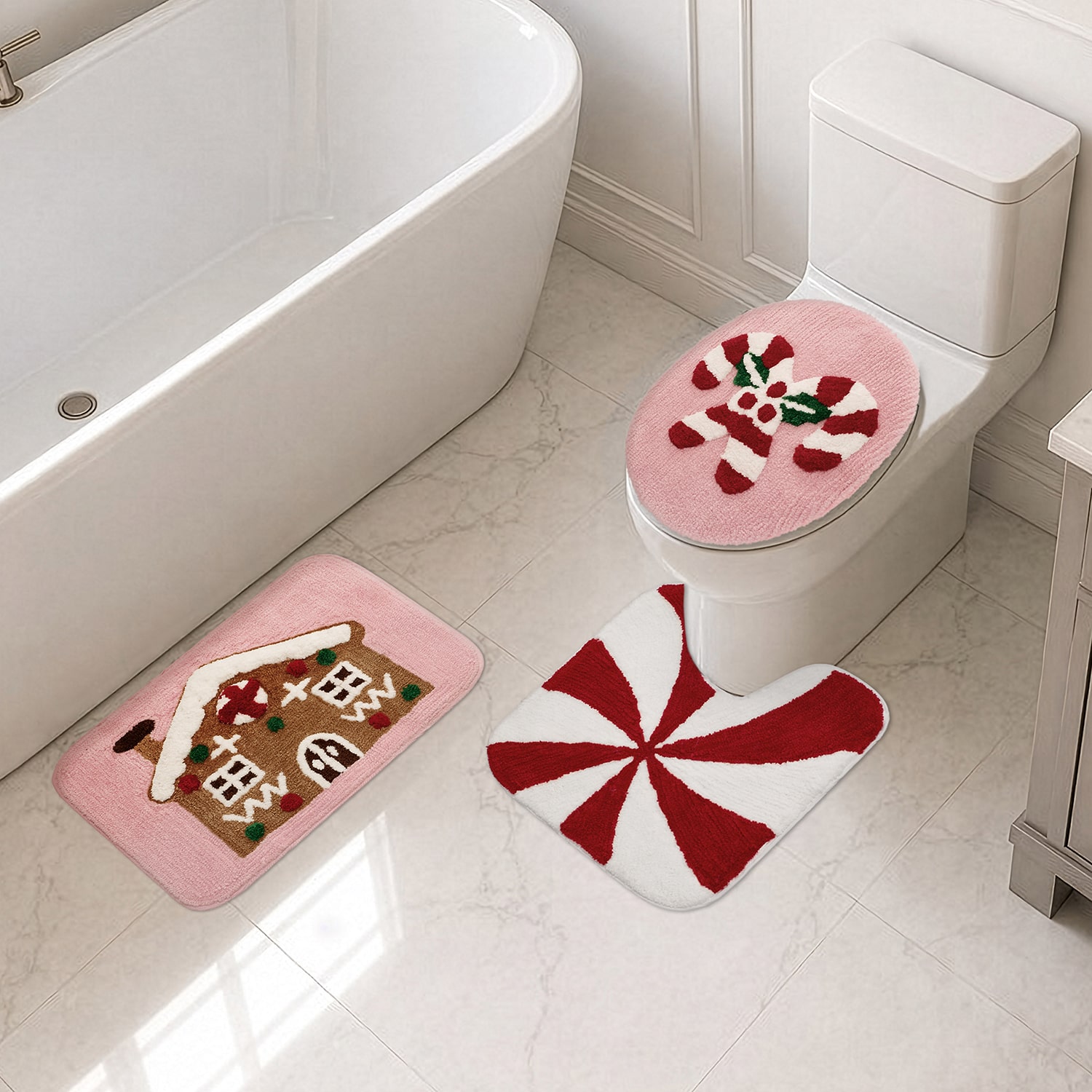 Avanti Cookie House 3-pc. Bath Rug Set