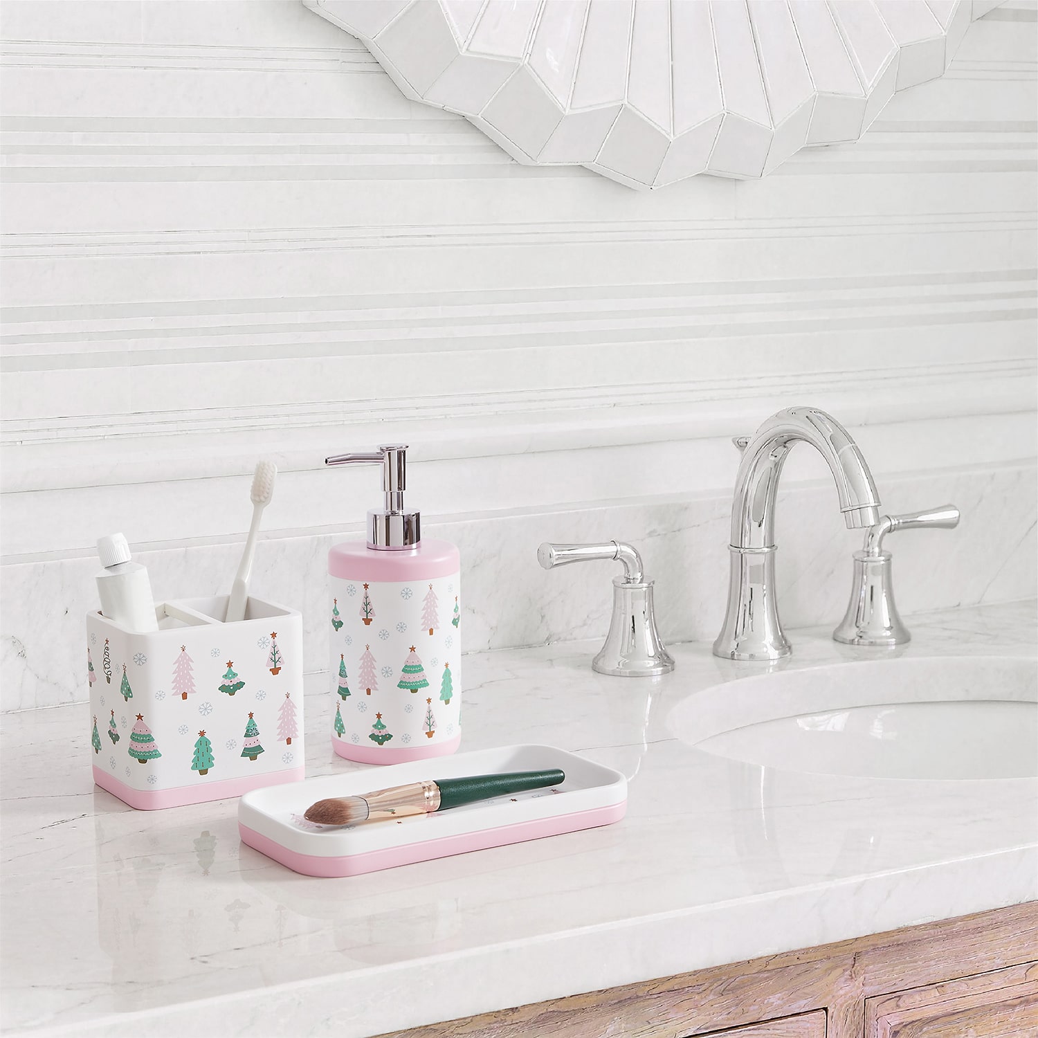 Avanti Sugar Spruce 3-pc. Bath Accessory Sets