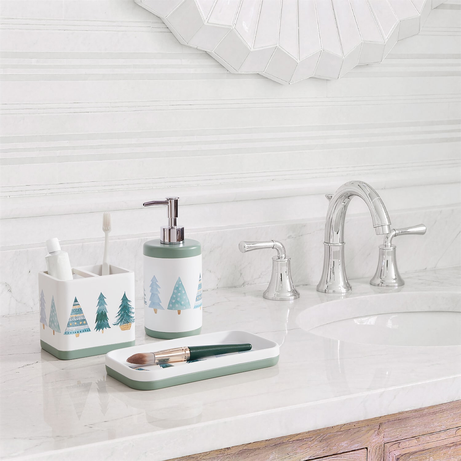 Avanti Whimsy Woods 3-pc. Bath Accessory Sets