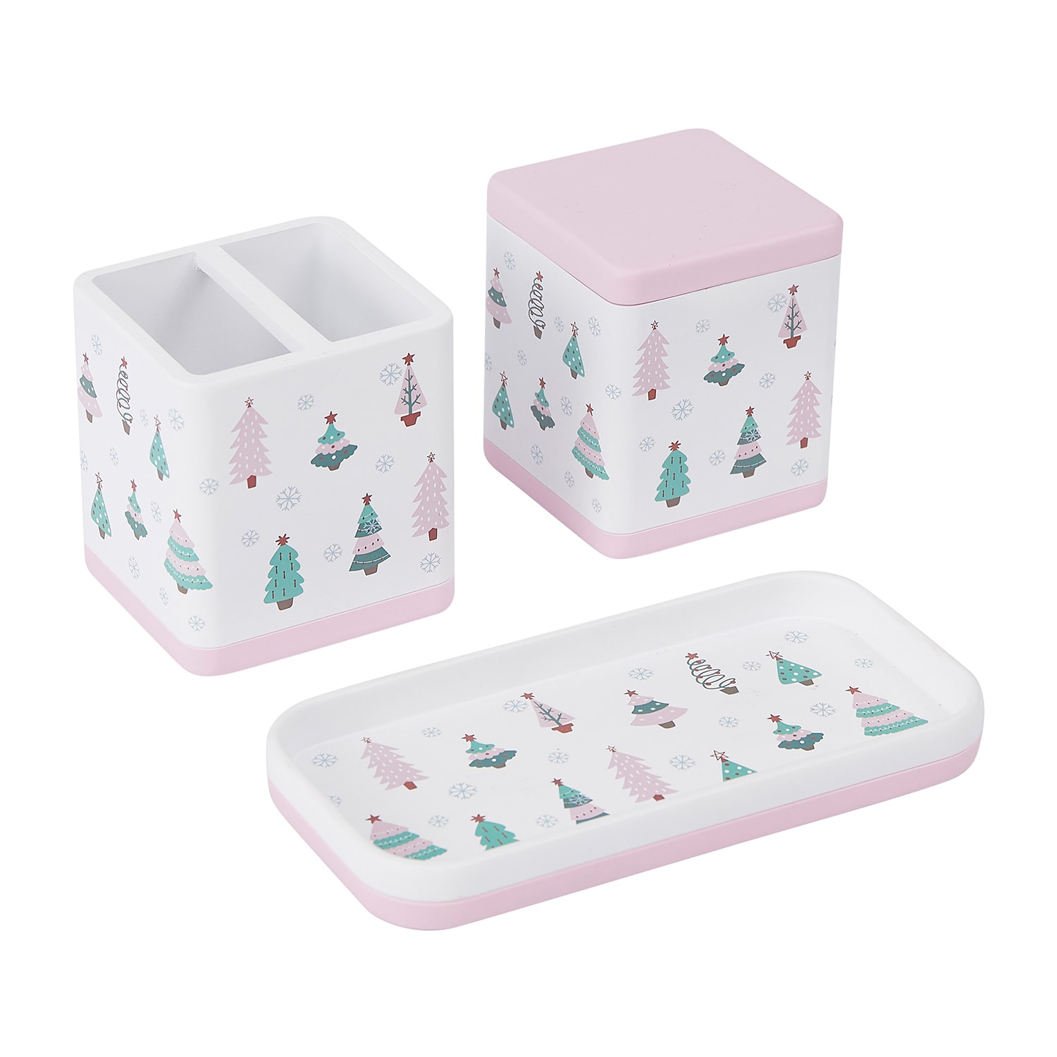 Avanti Frosted Fir 3-pc. Bath Accessory Sets