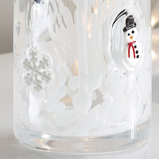 Avanti Snowmen & Flakes Soap Dispenser