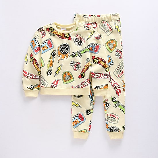 Toddler Boys Hot Wheels Knit 2-pc. Pant Set