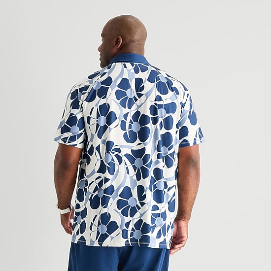 Xersion Big and Tall Mens Short Sleeve Polo Shirt