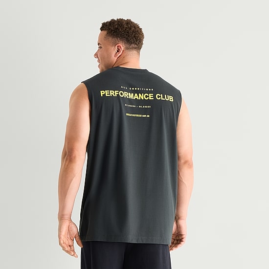 Xersion Oversized Mens Crew Neck Sleeveless Big and Tall Muscle T-Shirt