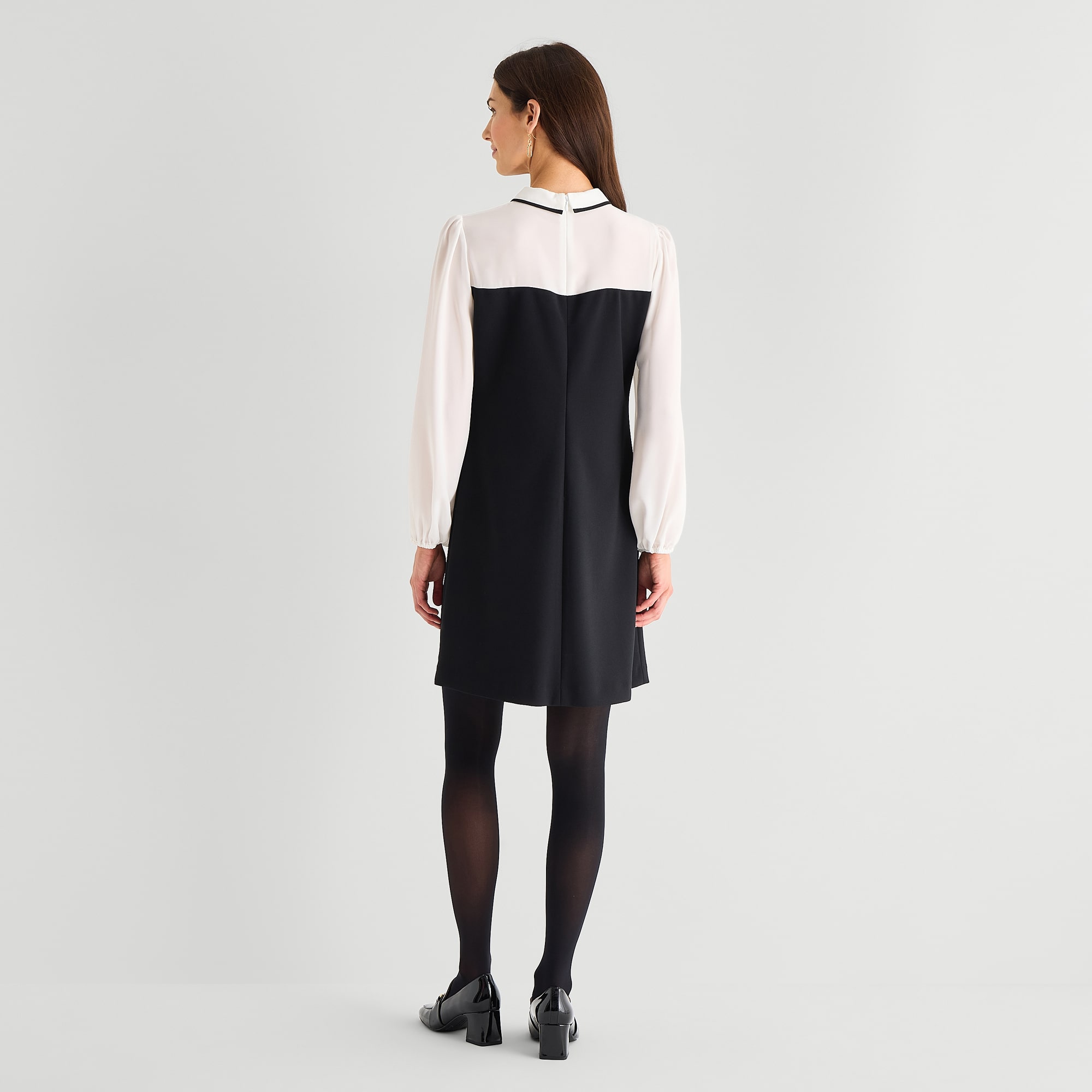 Marc New York Womens Long Sleeve Sheath Dress