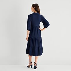 Blue Jacket Dresses - Women