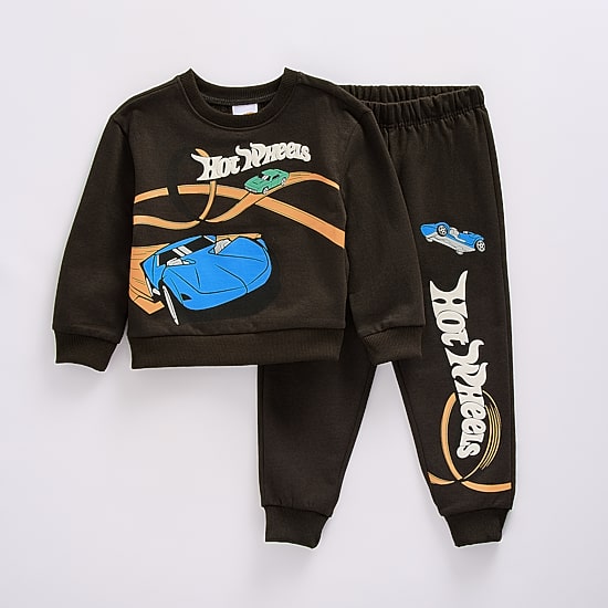 Toddler Boys Hot Wheels Knit 2-pc. Pant Set