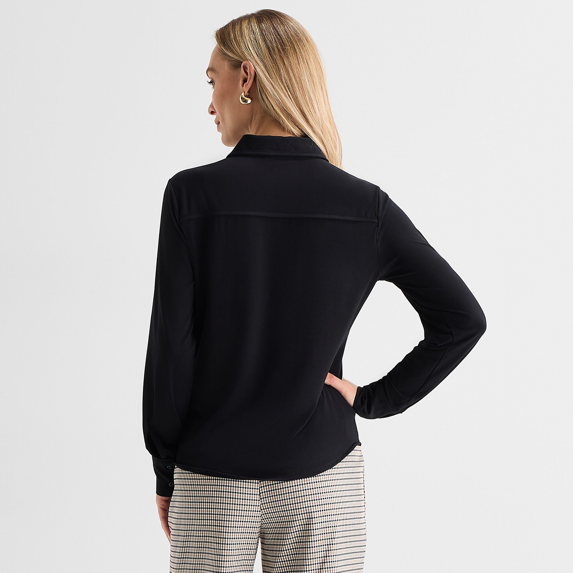 Liz Claiborne Womens Long Sleeve Dress Shirt