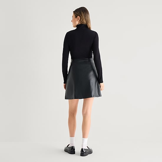 by&by Womens Juniors Long Sleeve Sweater Dress