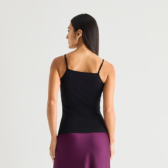 Worthington Womens U Neck Sleeveless Camisole