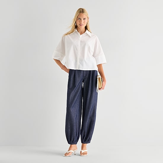 Worthington Womens Cuffed Short Sleeve Regular Fit Button-Down Shirt