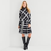 Liz Claiborne Plaid Womens High Rise A-Line Skirt