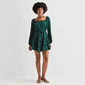 patbo jersey sands corset midi dress Metallic Skirt length:44 Champagne bridesmaids dresses? : FW25-midszn-all it has a draped
