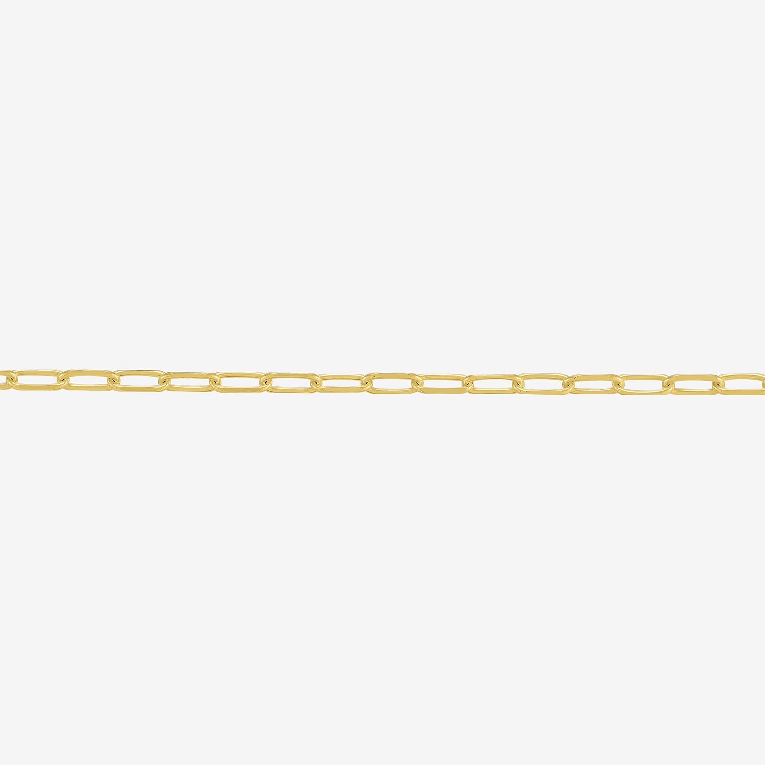 Womens 18K Gold Over Silver 24 Inch Paperclip Chain Necklace