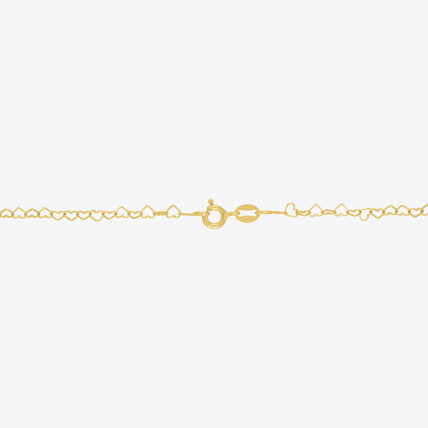 Womens 18K Gold Over Silver 16 Inch Link Chain Necklace