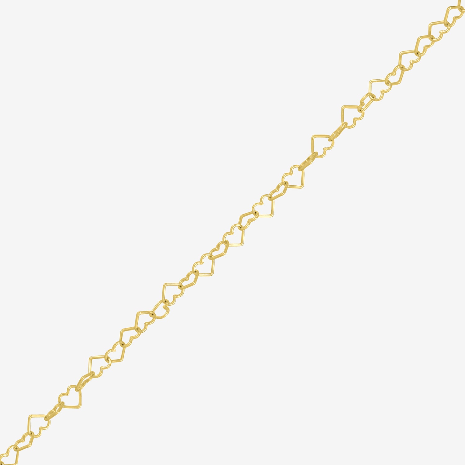 Womens 18K Gold Over Silver 16 Inch Link Chain Necklace